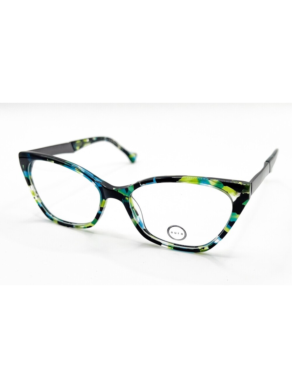 Aura Eyewear Wicker Park Green Authentic Eyeglasses 54-16-140